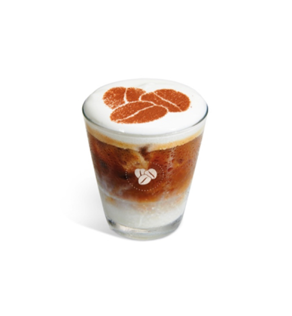 iced coffee at costa